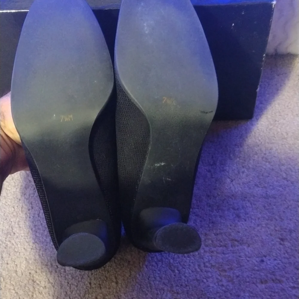 Studio delman lala-swg black soft weave size 7.5m - Picture 8 of 8